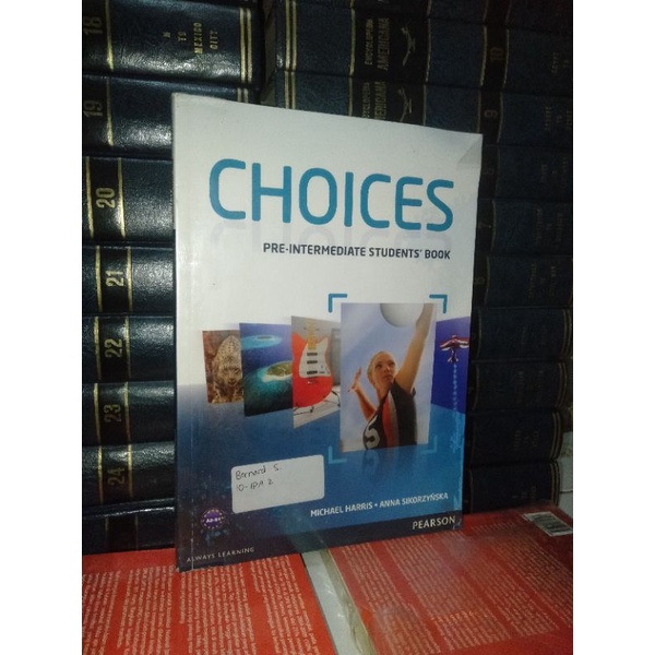 Jual ORIGINAL BUKU CHOICES PRE INTERMEDIATE STUDENTS BOOK | Shopee ...