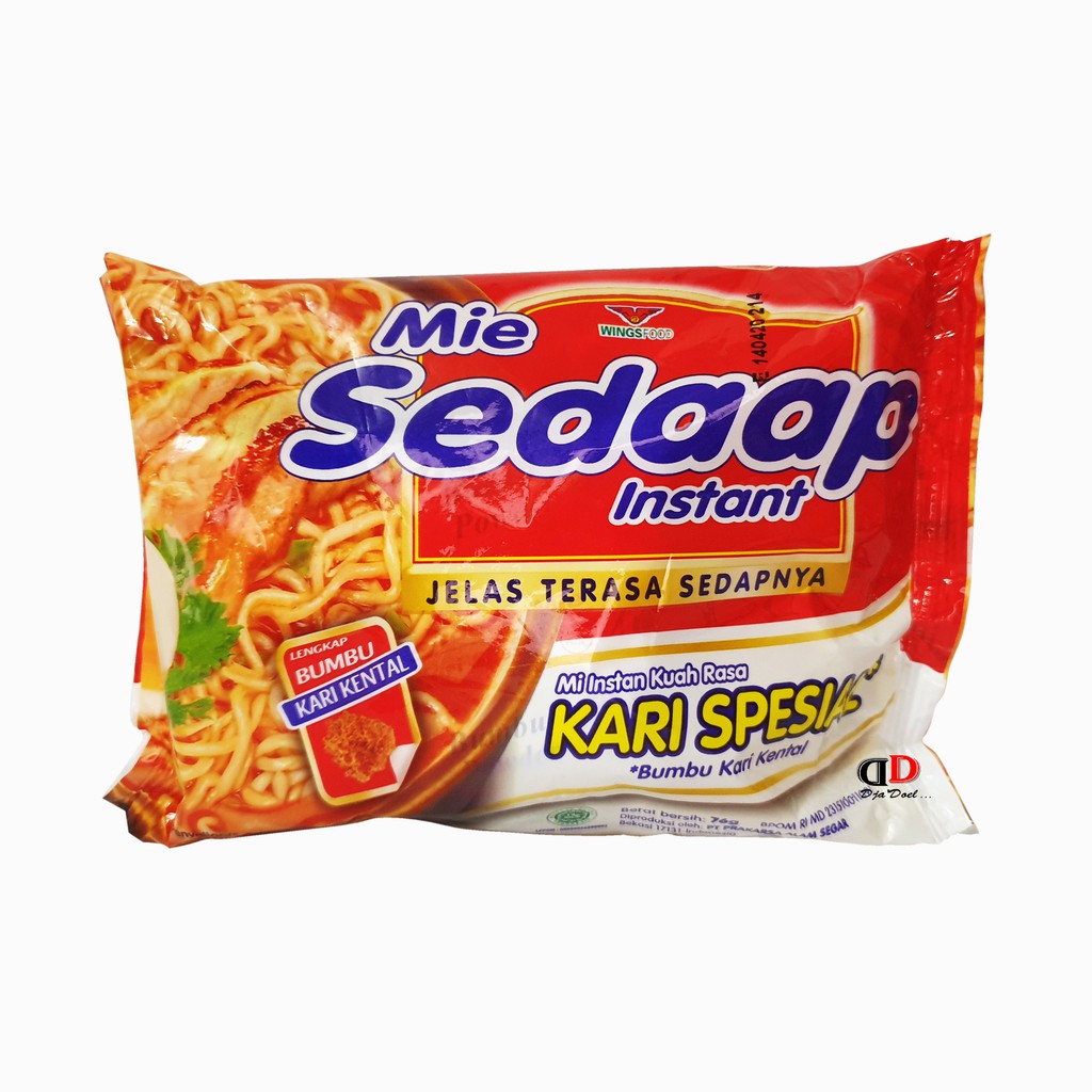 Jual Mie Sedaap Kari Spesial 76 Gr Shopee Indonesia