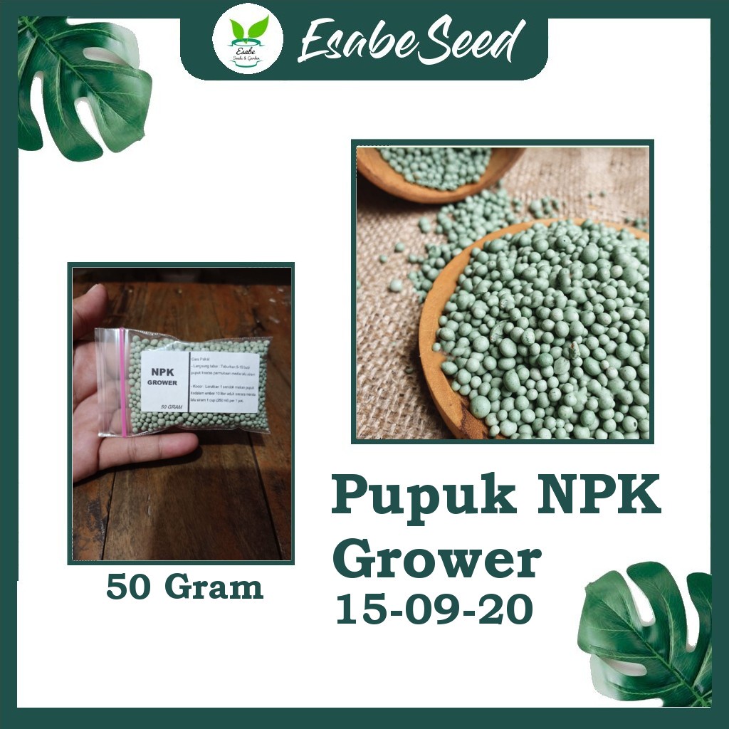 Jual Pupuk Npk Mutiara Grower Te Nutrisi Pertumbuhan Bunga