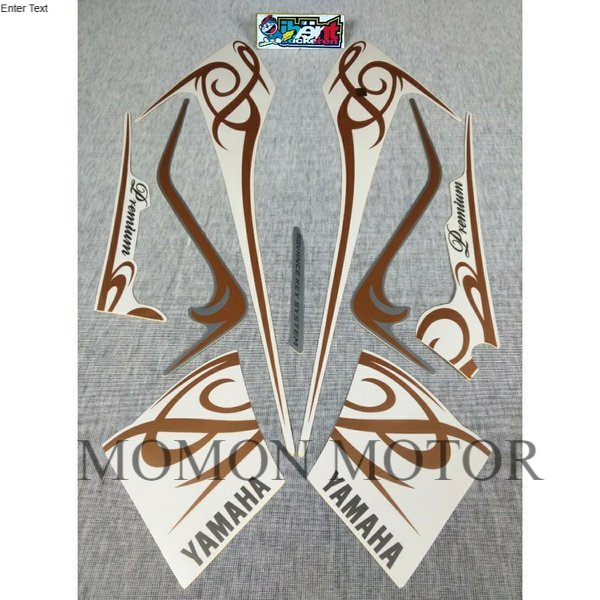 Jual STICKER STRIPING MIO FINO PREMIUM PUTIH TAHUN 2016 2017 STIKER LIS ...