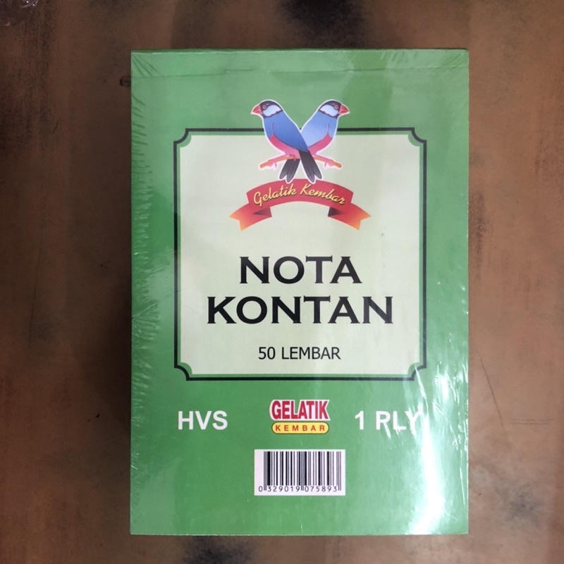 Jual Buku Nota Kontan 1 Rangkap 1 Ply Gelatik Kembar Shopee Indonesia 0589