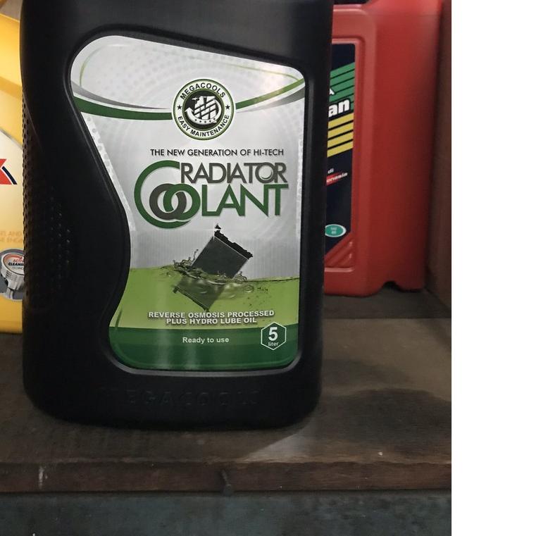 Jual Air Radiator Megacool / Megacools Coolant 5L (Merah / Hijau ...