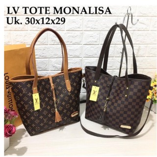 Jual SALE ! TAS WANITA HANDBAG LV TOTE EVELYN SUPER QUALITY IMPORT