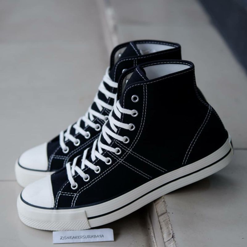 Converse lucky star hi black online