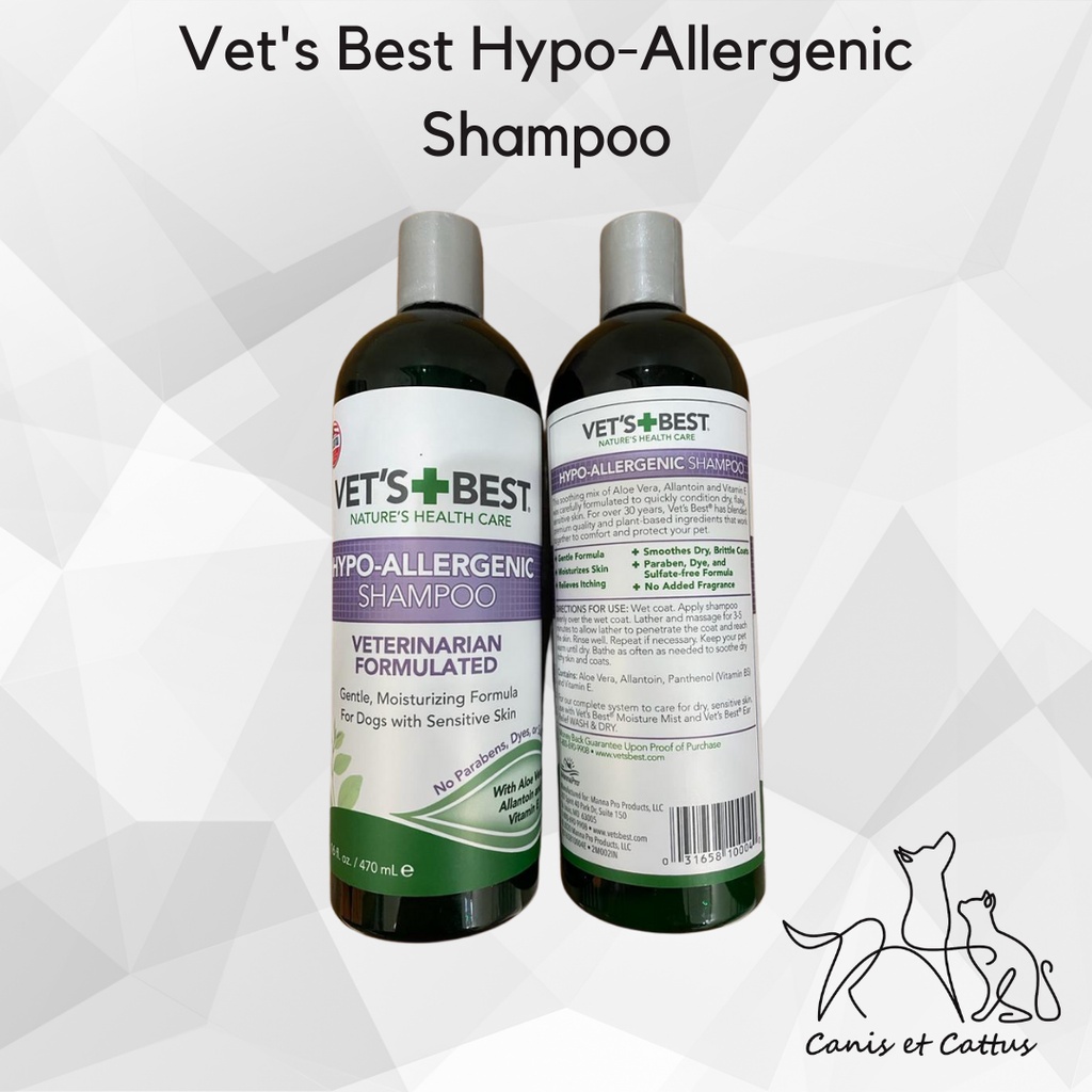 Jual Vet's Best HypoAllergenic Shampoo Shopee Indonesia