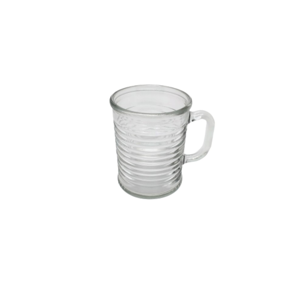 Jual Kedaung Gelas Gagang Kaca Glass Coffee Mug Full Ring 220 Ml