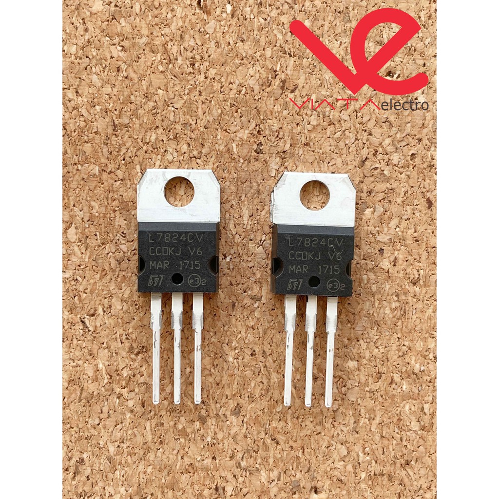 Jual L7824 TRANSISTOR L7824 L 7824 VOLTAGE REGULATOR L7824CV ups ...