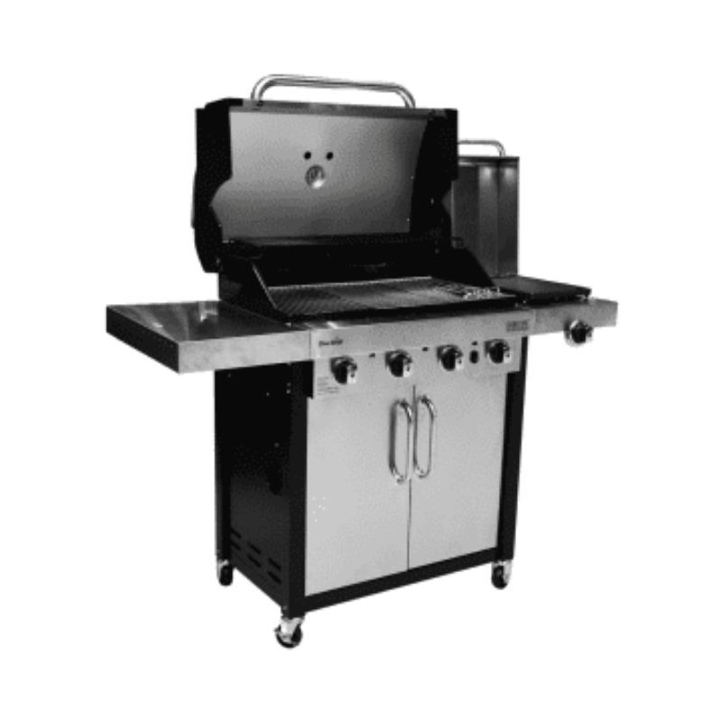 Gas Grill Char Broil Pemanggang Gas 4 Burner Tungku Professional