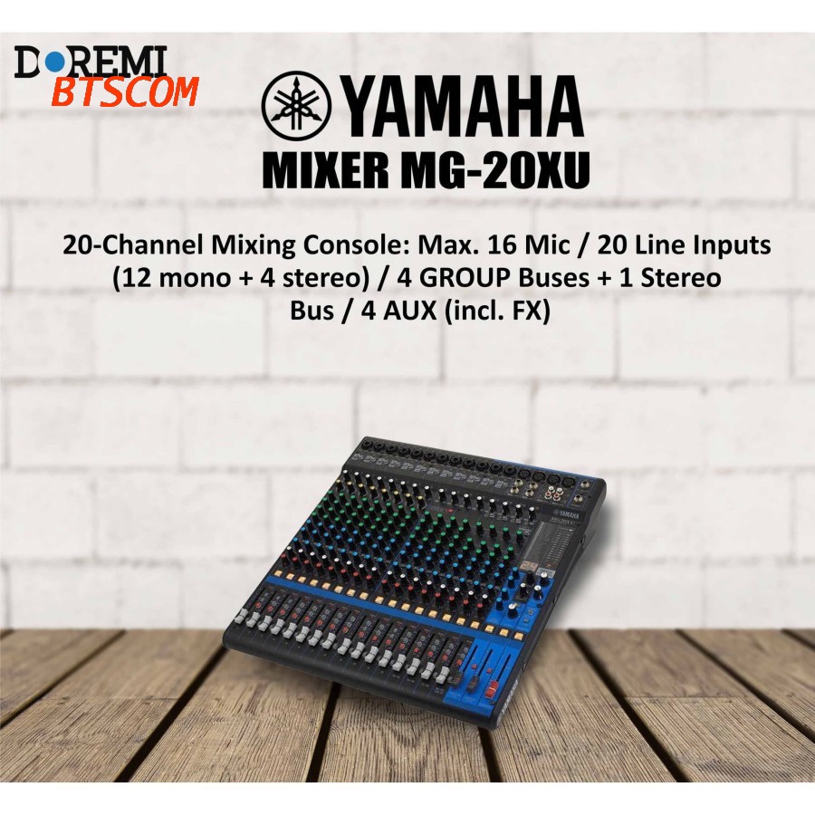 Jual MIXER YAMAHA MG20XU / MIXER MG 20 XU / MG 20 Shopee Indonesia