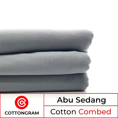 Jual Cottongram Kain Bahan Kaos Cotton Combed Premium Kiloan Seri Warna