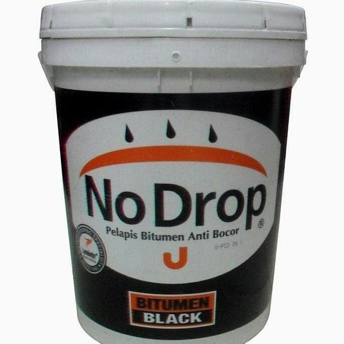 Jual No Drop Bitumen 20kg Pelapis Anti Bocor Nodrop Cat Waterproofing 20 Kg Shopee Indonesia 9901