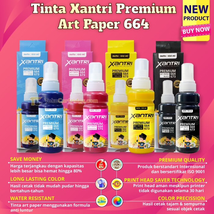 Jual Tinta Epson Art Paper Diamond Ink Best Photo Quality Grade A Korea