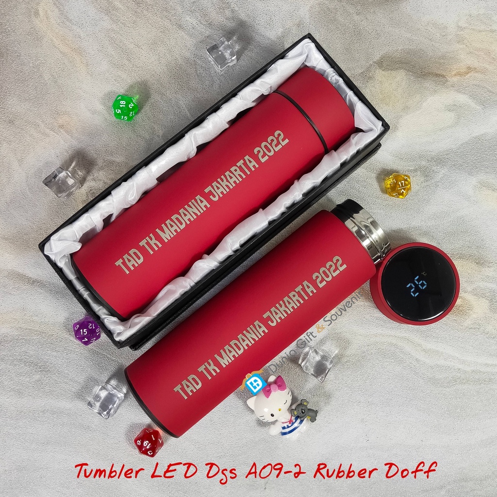 Jual Tumbler CUSTOM ~ Tumbler LED SUHU + BOX EKSKLUSIF + CUSTOM NAMA ...