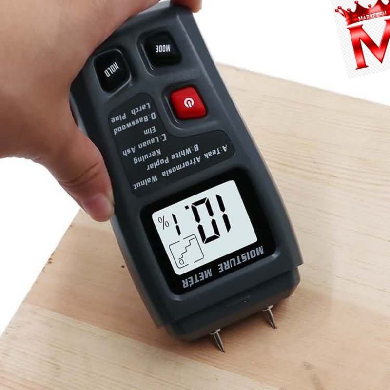Jual Wood Mouisture Meter Kayu Kertas Pengukur Kadar Air Paper LCD ...
