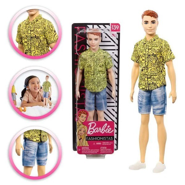 Boneka Ken Fashionista Barbie Fashionista 139 Jual BONEKA BARBIE