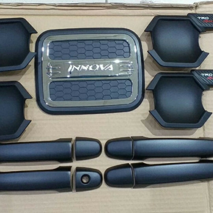 Jual outer handle cover tank Toyota Innova 2005-2015 Hitam model as ...