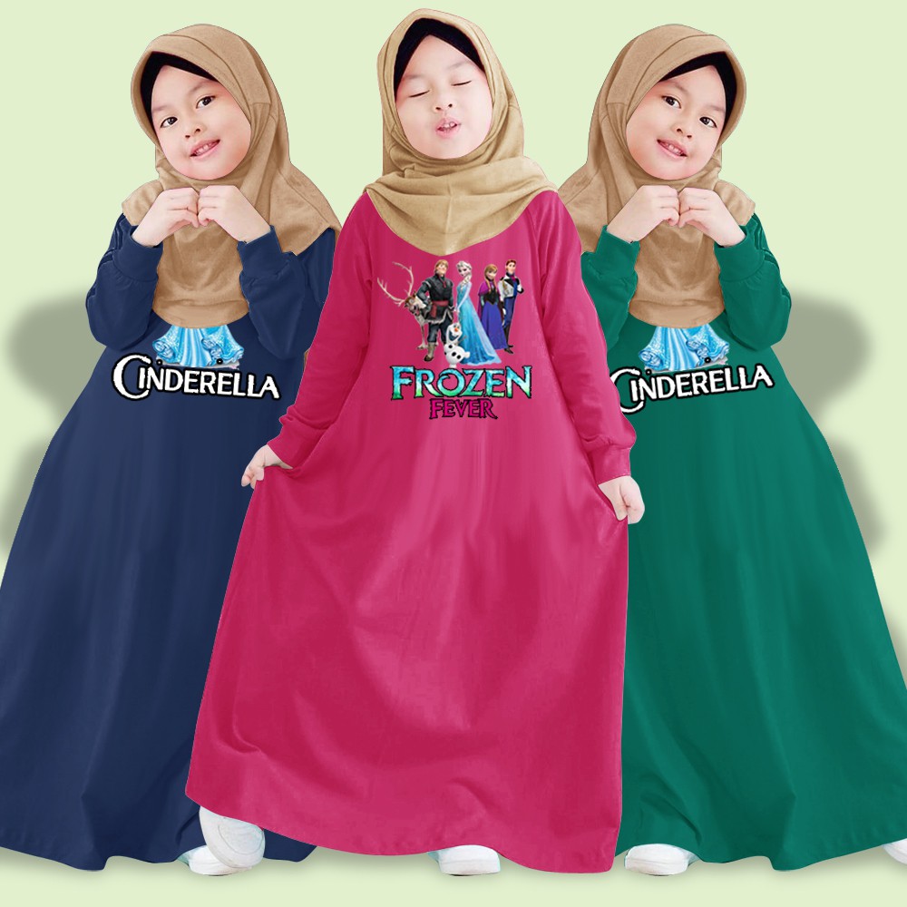 Jual Gamis Anak Baju Anak Perempuan Baju Muslim Anak Perempuan