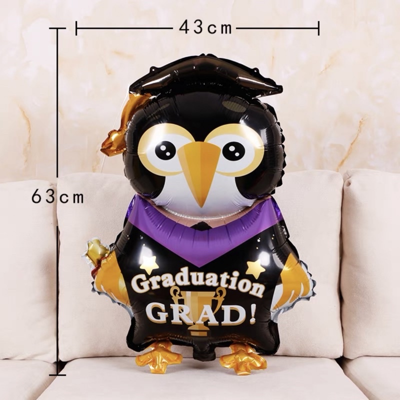 Jual Balon Graduation Bird Jumbo Balon Burung Wisuda Balon