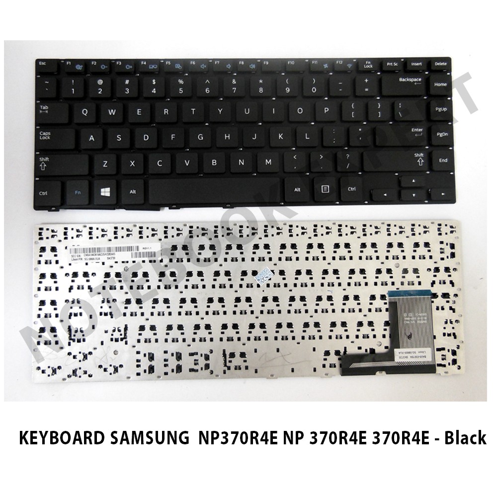 Jual Keyboard Samsung Np370 Black Shopee Indonesia