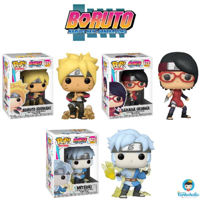 Jual Funko POP! Set Promotion Animation Boruto Naruto Next Generations ...