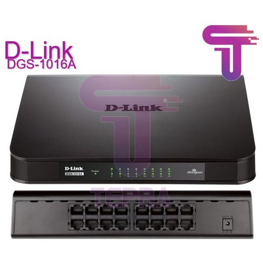 Jual D-LINK DGS-1016A 16-Port Gigabit Desktop Switch Plastic Casing ...