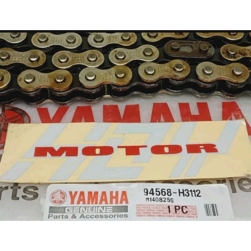 Jual Rante rantai roda Yamaha R25 520h-120L Tanpa sambungan orisinil ...