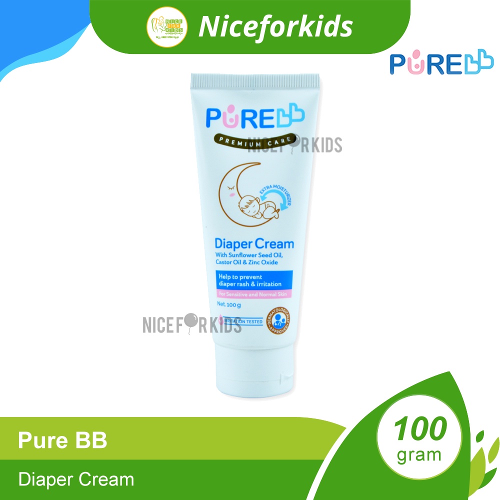 Jual Pure Baby Premium Diaper Cream / Pure BB Krim Ruam Popok Bayi 100