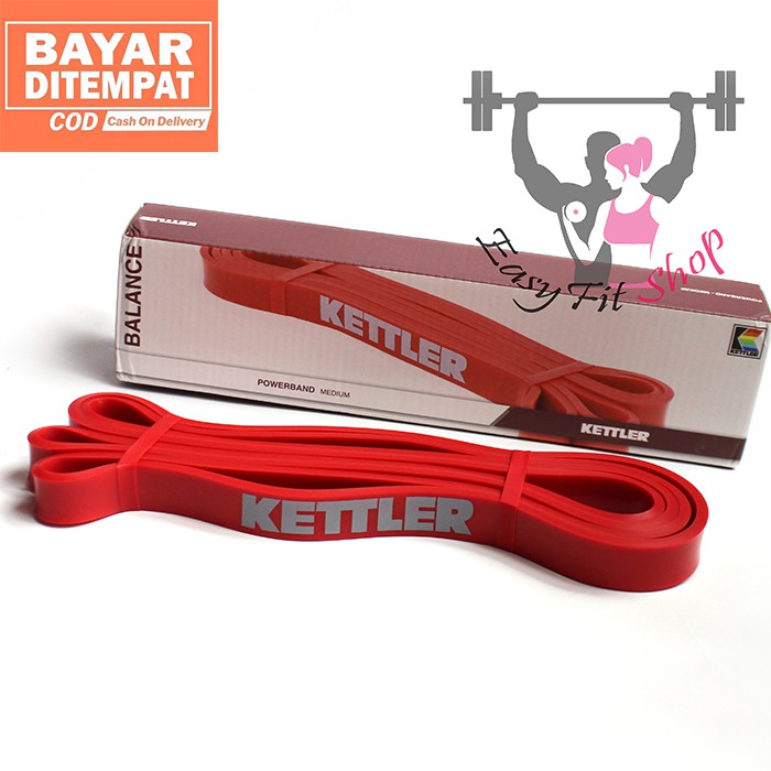 Jual (COD) KETTLER Resistance Band Power Band (Size S M L