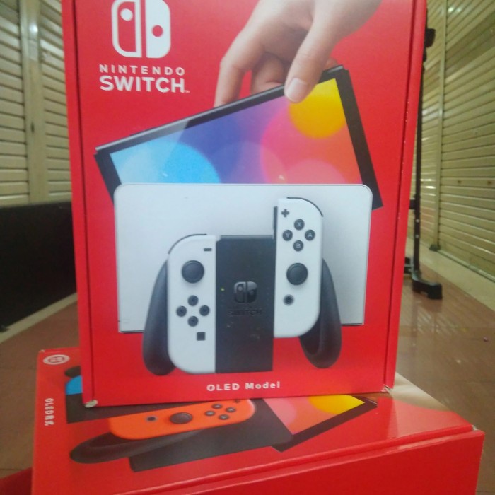 Jual Nintendo Switch oled white putih | Shopee Indonesia