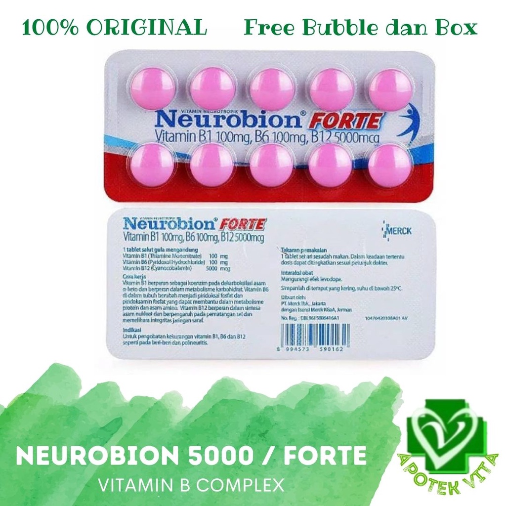 Jual NEUROBION FORTE VITAMIN B COMPLEX | Shopee Indonesia