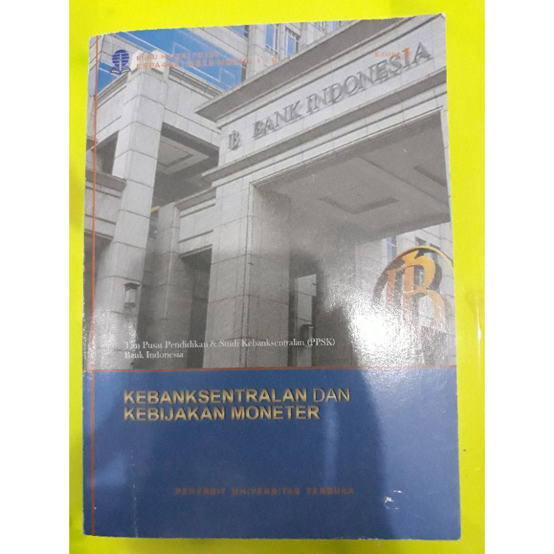 Jual Buku Materi Pokok BMP Modul UT Universitas Terbuka Kebanksentralan ...