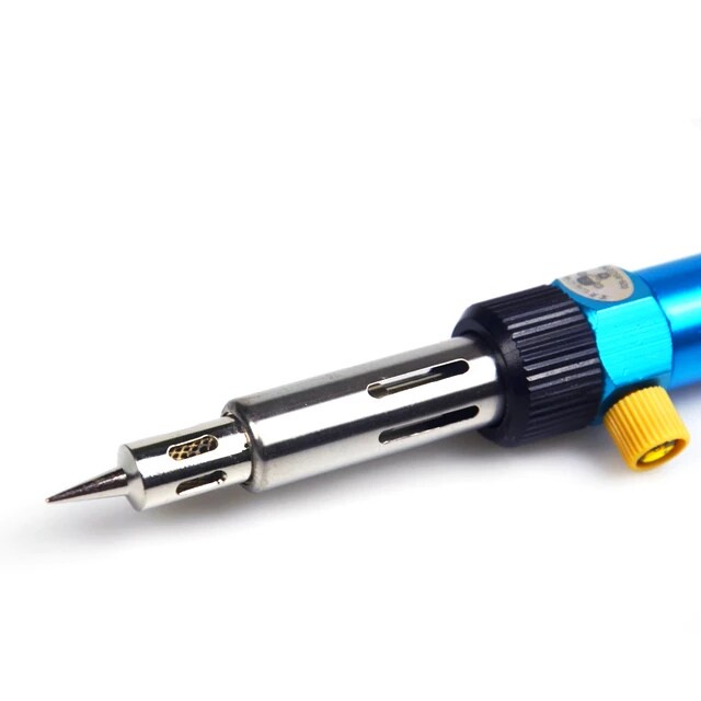 Jual solder gas tanpa listrik, blow torch las mini, flame gun api fokus ...