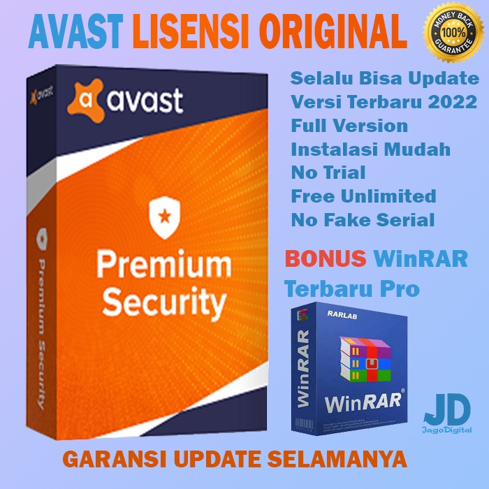 Antivirus Avast Premium Anti Virus Security License Lisensi Original Full Garansi-image