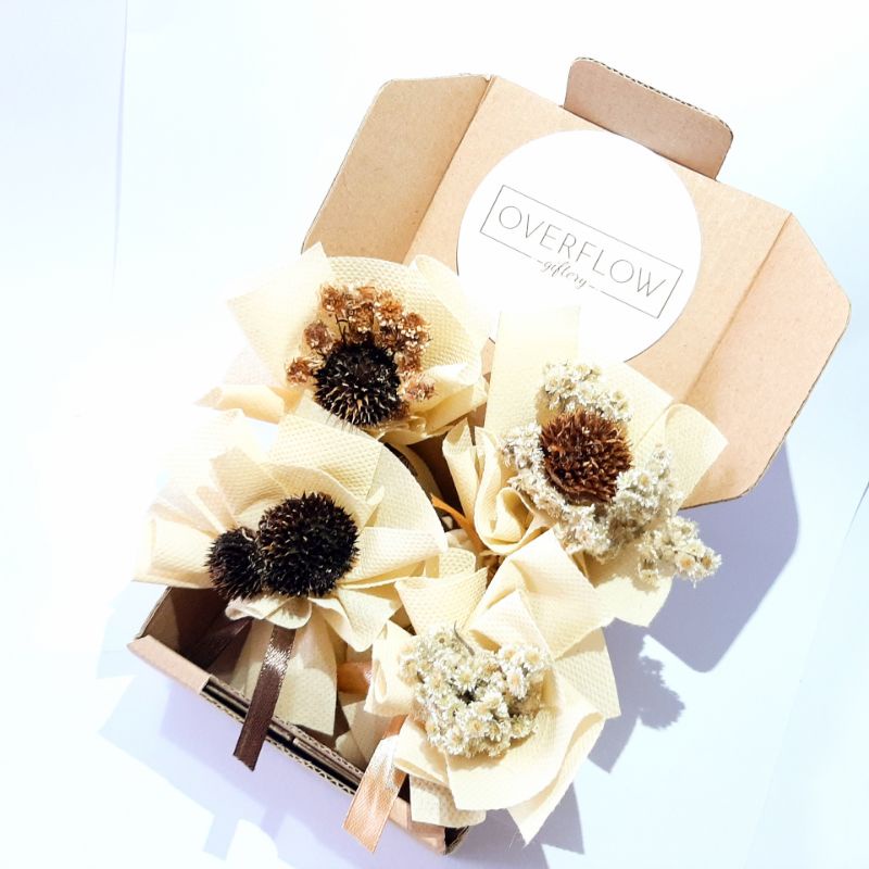 Jual Buket Bunga Kering Mini | Dried Flower Bouquet | Shopee Indonesia