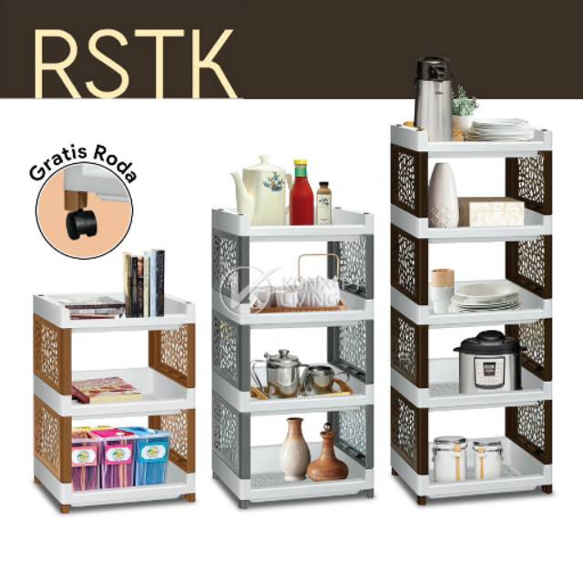Jual RAK SERBAGUNA RAK MAKANAN RAK DAPUR RAK SEPATU RAK BUMBU RAK BUKU ...