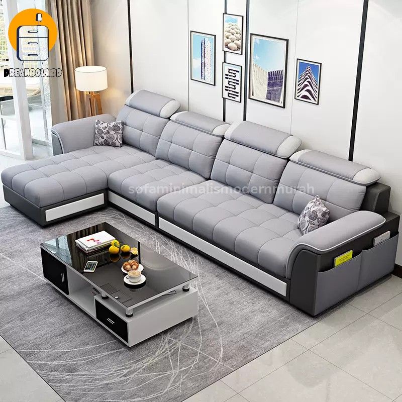 Jual Sofa Minimalis Murah Sofa Leter L Sofa Ruang Tamu Sofa L Sudut Sofa Bed Shopee