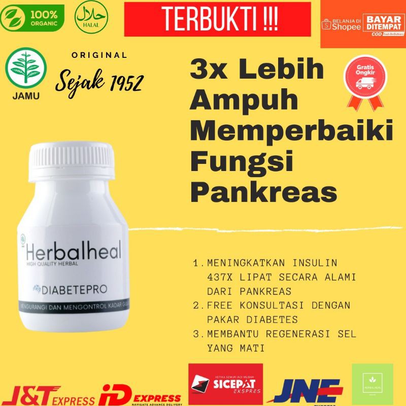 Jual Obat Diabetes Terampuh Gula Basah Kering Obat Kencing Manis Obat Gula Kering 1654