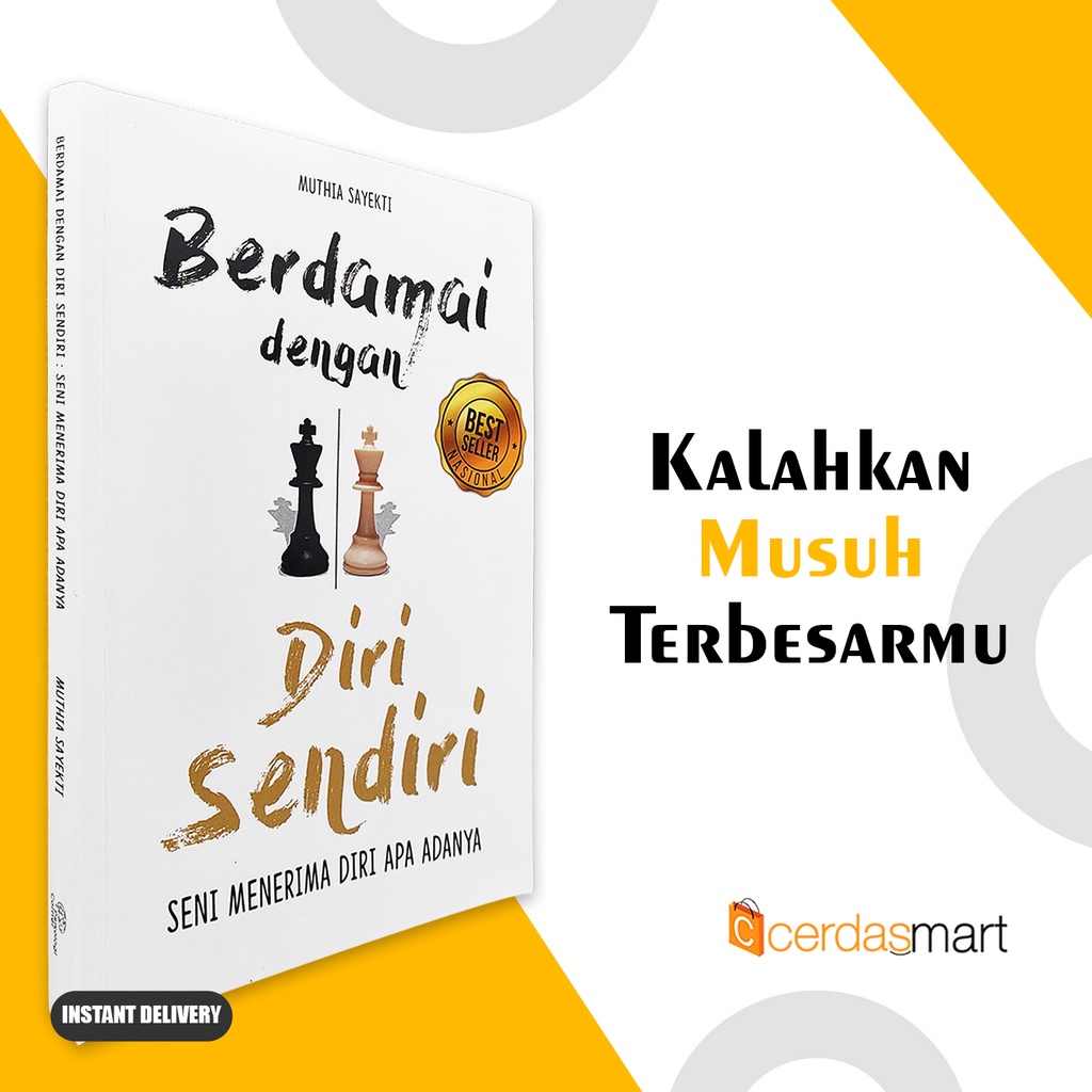 Jual Buku Pengembangan Diri Buku Self Improvement Berdamai Dengan Diri Sendiri Shopee