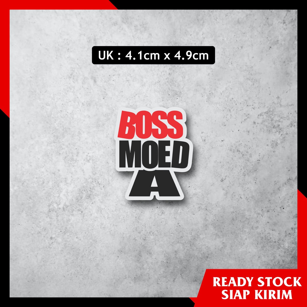 Jual BOSS MOEDA - Stiker Sticker Setiker Bismania bus Mania Cutting ...
