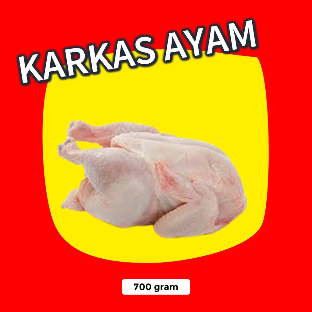 Jual Ayam Utuh Karkas Potong Ukuran 700 Gram Broiler Makanan Sehat