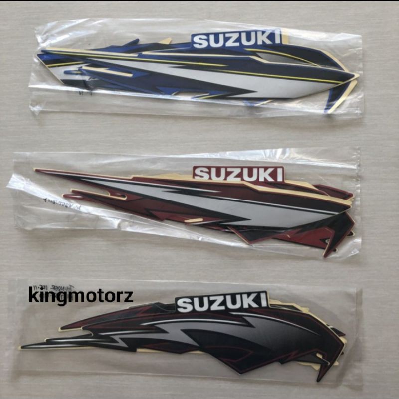 Jual Stripping Striping Sticker Stiker Polet Motor Suzuki Thunder Shopee Indonesia