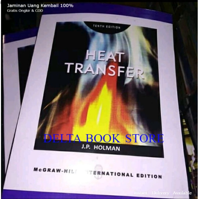 Jual Heat Transfer 10th 10e 10 Tenth Edition By J.P. Holman | Shopee ...