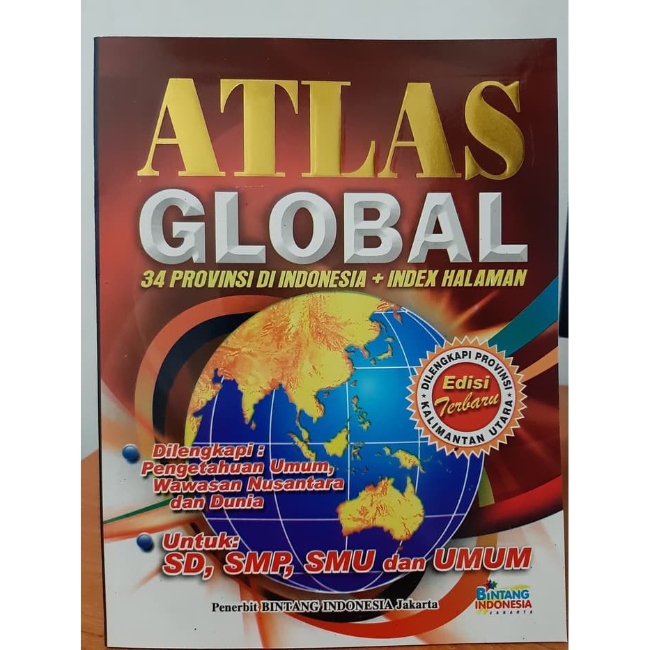 Jual Atlas Global 34 Provinsi Di Indonesia Indek Halaman Shopee Indonesia 3740