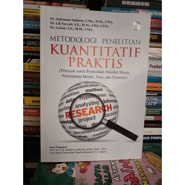 Jual Original Buku Metodologi Penelitian Kuantitatif Praktis ( Petunjuk ...