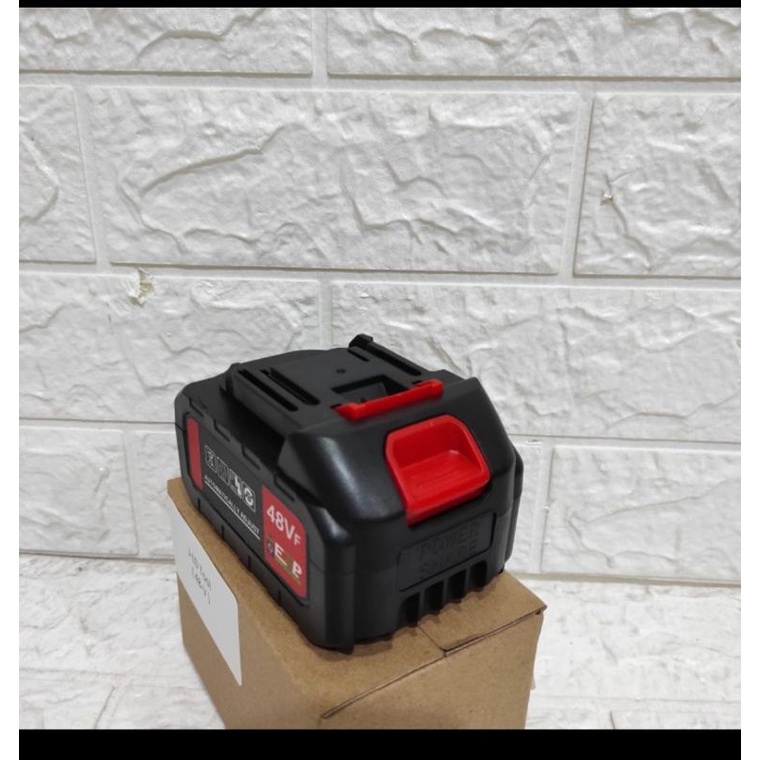 Jual BATERAI MESIN BOR IMPACT WRENCH GRINDER JLD 48 VOLT.COCOK UNTUK