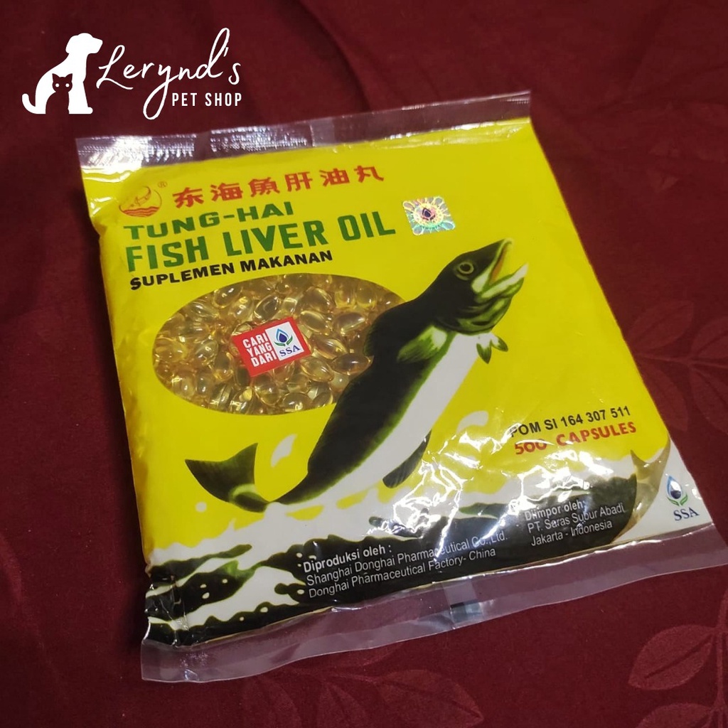 Jual TUNGHAI FISH LIVER OIL MINYAK IKAN HEWAN KUCING ANJING Shopee