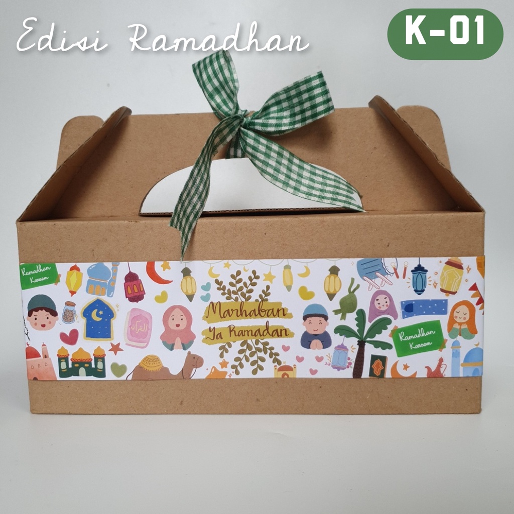 Jual (Special Edition) Dus Eflud Box Hampers Kue Kering Muat 3 Toples ...