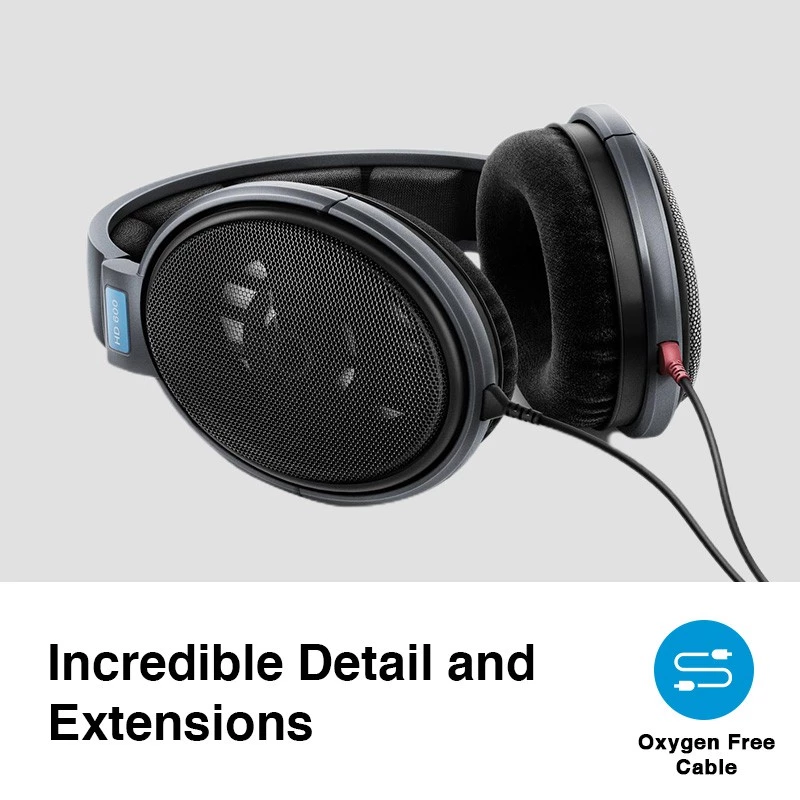 SENNHEISER HD 600 DYN HiFi Stereo Headphone