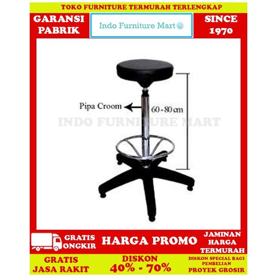 Jual Kursi Bar Cafe Putar Barstool Bar Stools Kantor Rakuda Kb 162 T ...