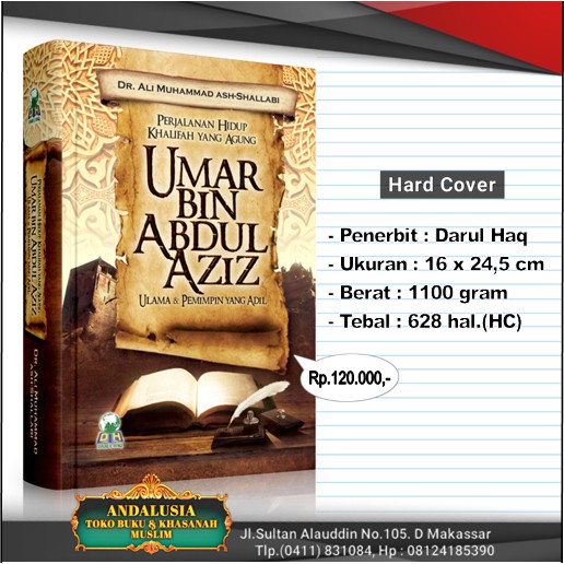 Jual Perjalanan Hidup Khalifah Yang Agung UMAR BIN ABDUL AZIZ; Ulama ...